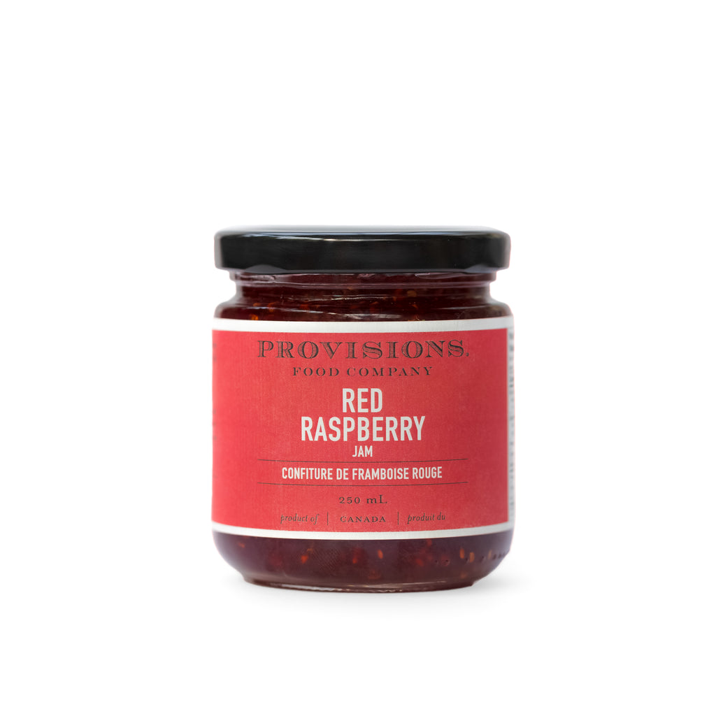 Experience the Essence of Provisions: Red Raspberry Jam - A Taste of Pure Delight! Elevate Your Moments with Our Gourmet Fruit Jam. Locally Crafted, Naturally Delicious. Perfect for Breakfast, Snacks & More.