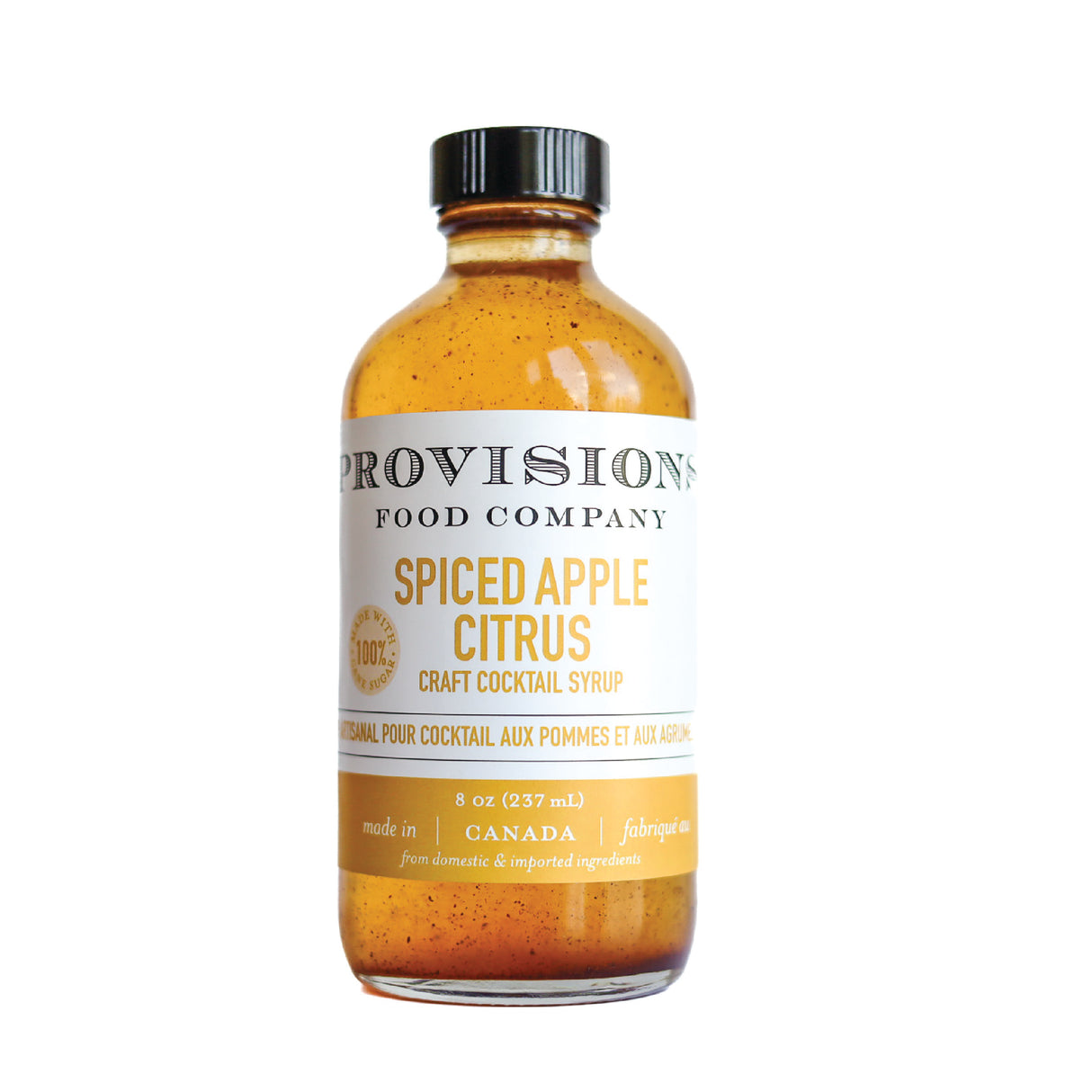 Spiced Apple Citrus Craft Cocktail Syrup