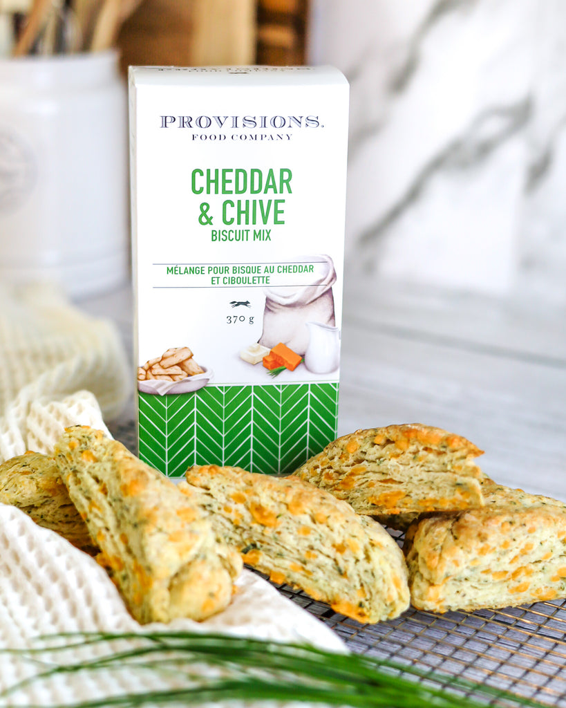 CHEDDAR & CHIVE BISCUITS