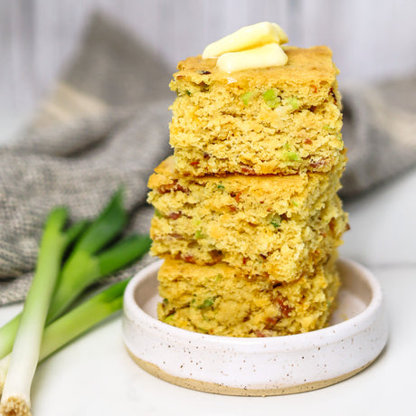 BACON, CHEDDAR, & GREEN ONION CORNBREAD