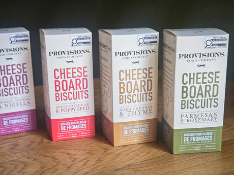 Aged Cheddar & Thyme Cheese Board Biscuits