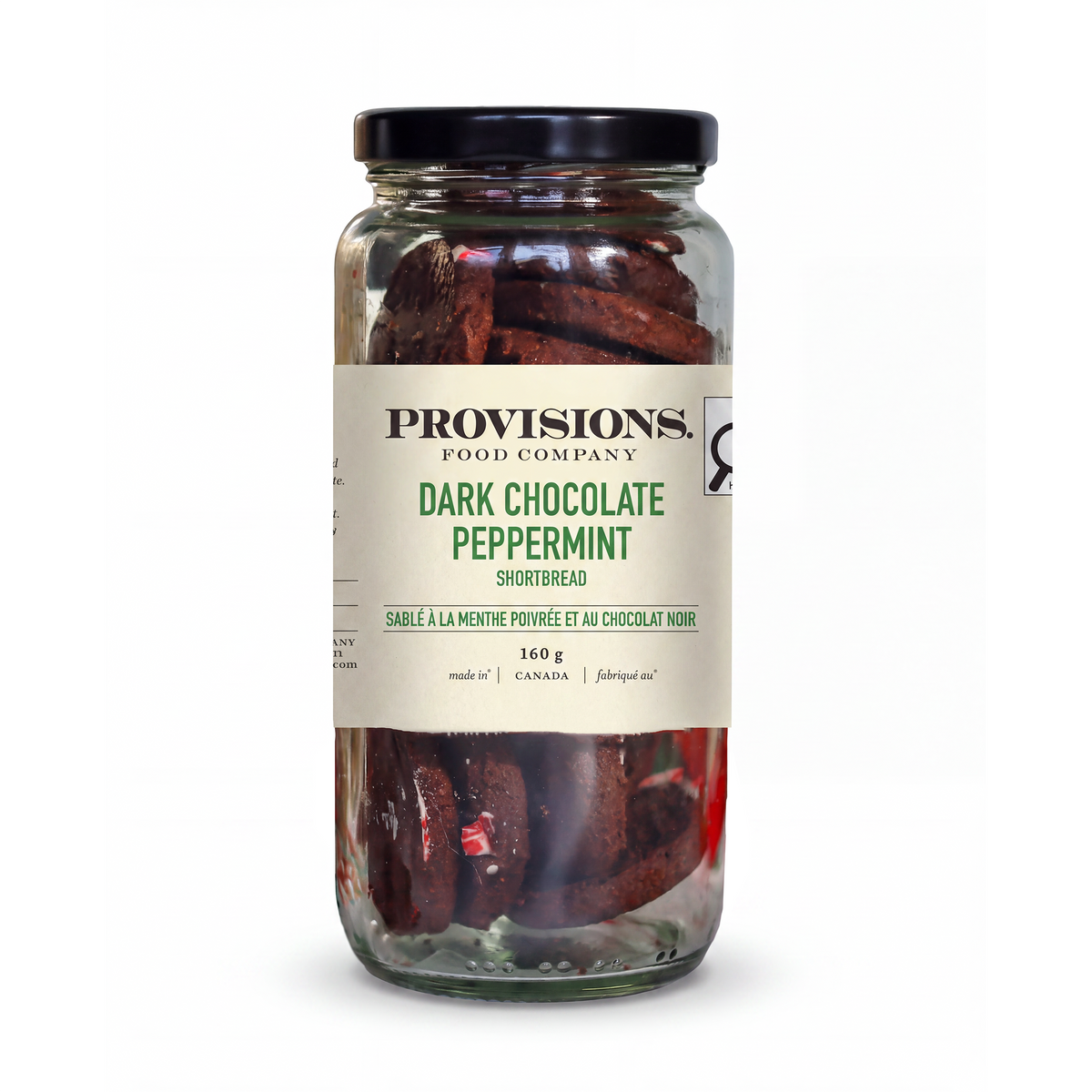 Preorder Dark Chocolate Peppermint Shortbread