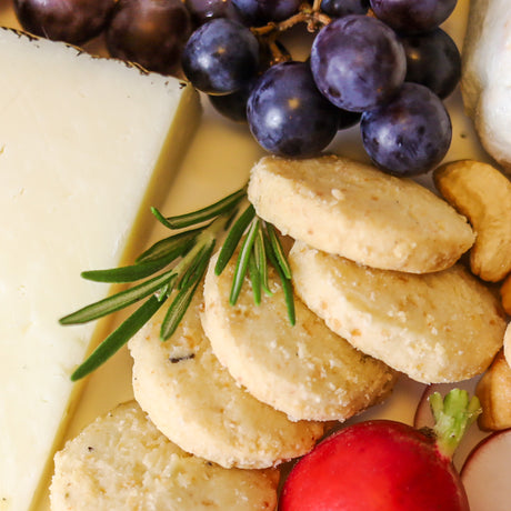 Parmesan Rosemary Shortbread