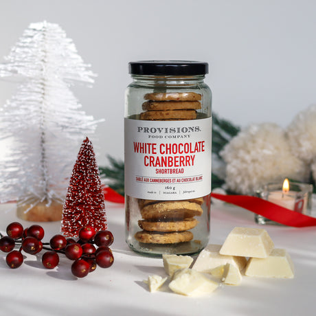 Preorder White Chocolate Cranberry Shortbread