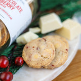 Preorder White Chocolate Cranberry Shortbread