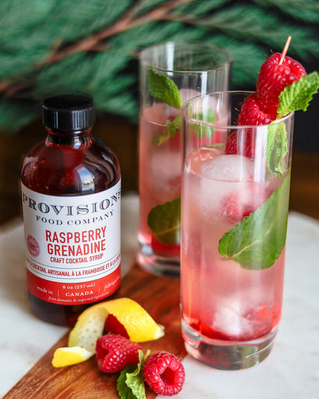 Raspberry Grenadine Craft Cocktail Syrup
