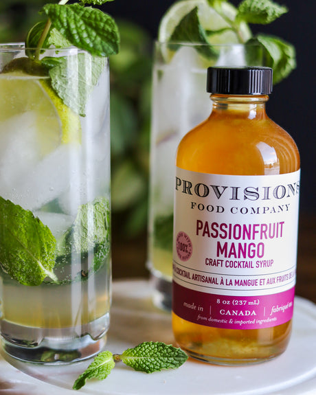 Passionfruit Mango Craft Cocktail Syrup