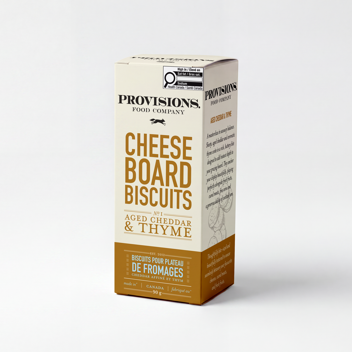 Aged Cheddar & Thyme Cheese Board Biscuits
