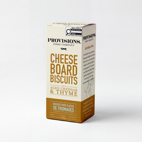 Aged Cheddar & Thyme Cheese Board Biscuits